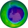 Antarctic Ozone 2005-10-04